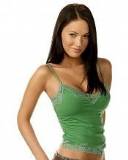 Megan Fox con Blusa Verde