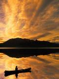 Pescando al Atardecer