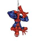Spider Man colgando