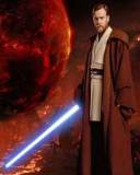 Obiwan Kenobi con espada