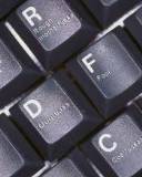 Teclas de un teclado