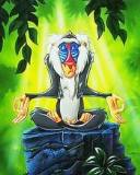 Rafiki meditando