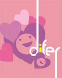 Corazones con Cartel Difer