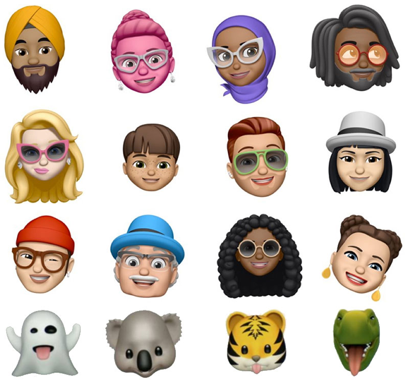 Nuevos Animoji en iOS 12
